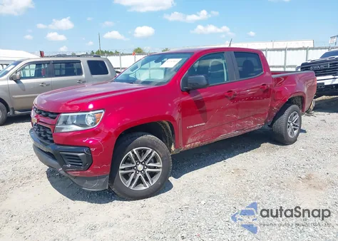 2021 Chevrolet Colorado 2Wd Short Box Wt from USA, damaged, VIN 1GCGSBEN6M1225919